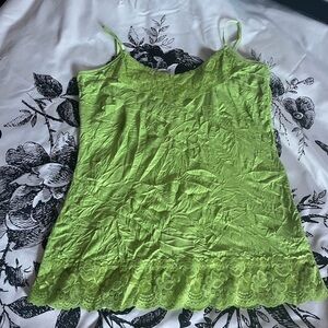 Lime Green Y2K Fairycore Top